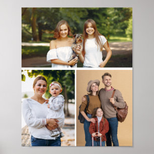 Poster Colagem de Fotografias Personalizada 3