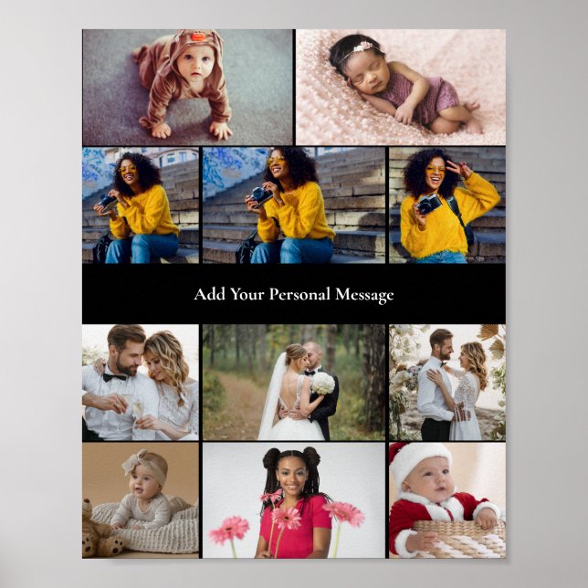 Poster Colagem de Fotos 11 design (Frente)