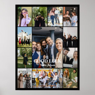 Poster Colagem de Fotos 12 Imagens 12x16 18x24 24x32 Pret