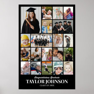 Poster Colagem de Fotos 20 Imagens 12x18 16x24 20x30 24x3