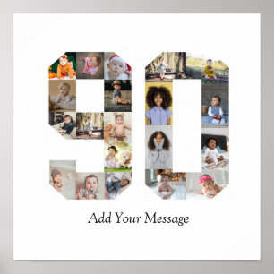 Poster Colagem de Fotos 90