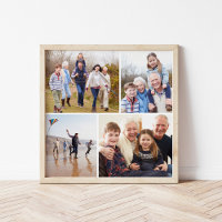 Colagem de Fotos da Família
