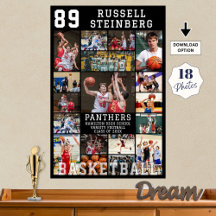 Colagem de Fotos de Formatura de Basquete 18
