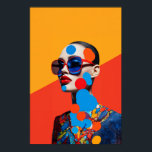 Poster Colagem de Fotos de pop Art<br><div class="desc">Pop Art Photo Collage Poster "A vida é como uma pintura - quanto mais vibrantes as cores que adicionamos,  mais brilhante ela se torna." Para amante de cores e pop de arte!</div>