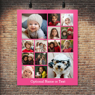 Pôster Colagem de Fotos do Instagram - Até 14 fotos cor-