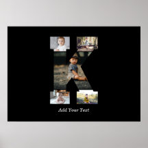 Colagem de Fotos em Preto e Branco K