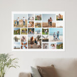 Poster Colagem de Fotos Moderna 23<br><div class="desc">Crie seu próprio poster de colagem personalizada com 23 fotos favoritas.</div>