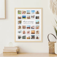 Colagem de Fotos Moderna Personalizada de 27 Image