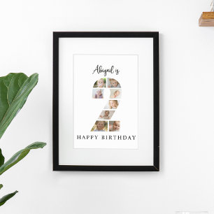 Poster Colagem de Fotos na Moda para Festa de Boas-Vindas