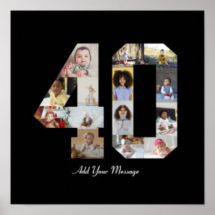 Poster Colagem de Fotos Número 40