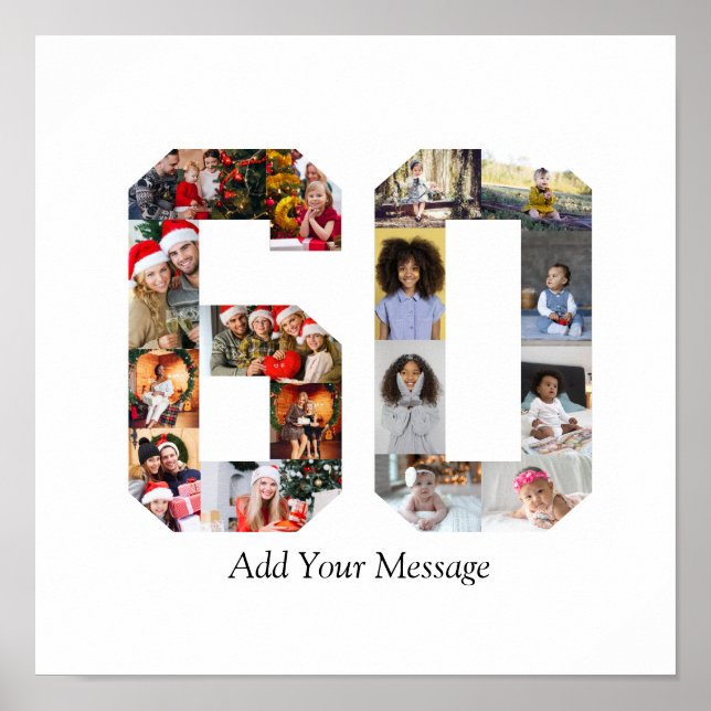 Poster Colagem de Fotos Número 60 (Frente)