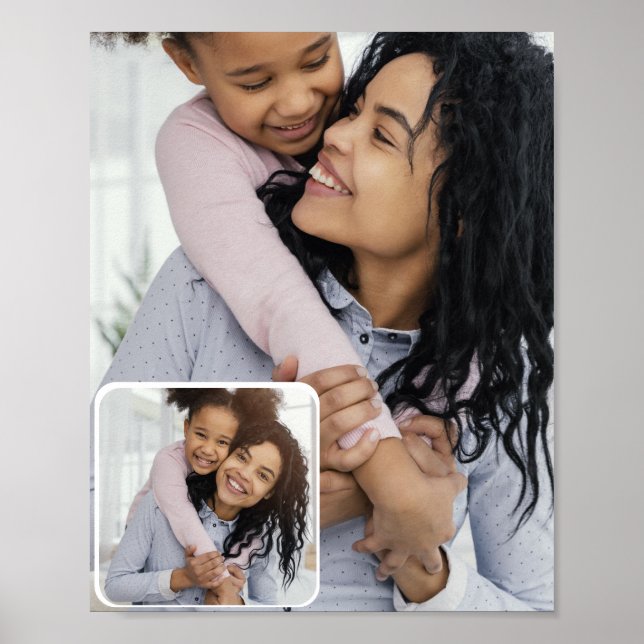 Poster Colagem de Fotos Personalizada 2 (Frente)