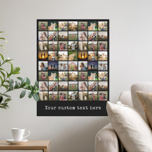 Poster Colagem de Fotos Personalizada 56
