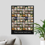 Poster Colagem de Fotos Personalizada 72<br><div class="desc">Crie seu próprio Poster de Colagem de Fotos 72 Personalizado</div>