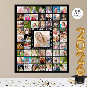 Poster Colagem de Fotos Personalizada da festa de formatu