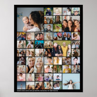 Colagem de Fotos Personalizada de 50 Imagens Expos