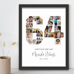 Poster Colagem de Fotos Personalizada do 64º Aniversário<br><div class="desc">Comemore o 64º aniversário com este poster de colagem de fotos número 64 personalizado. Este presente personalizável também é perfeito para o aniversário de casamento. É uma maneira excelente de mostrar memórias preciosos do seu casamento e da sua vida casada. A poster apresenta uma coleção de fotos capturando aqueles momentos...</div>