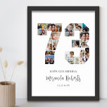 Poster Colagem de Fotos Personalizada do 73º aniversário<br><div class="desc">Comemore o 73º aniversário com este poster de colagem de fotos número 73 personalizado. Este presente personalizável também é perfeito para o aniversário de casamento. É uma maneira excelente de mostrar memórias preciosos do seu casamento e da sua vida casada. A poster apresenta uma coleção de fotos capturando aqueles momentos...</div>