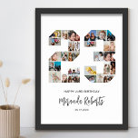 Poster Colagem de Fotos Personalizada do Número 23 de Ani<br><div class="desc">Comemore o 23º aniversário com este poster de colagem de fotos número 23 personalizado. Este presente personalizável também é perfeito para o aniversário de casamento. É uma maneira excelente de mostrar memórias preciosos do seu casamento e da sua vida casada. A poster apresenta uma coleção de fotos capturando aqueles momentos...</div>