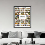 Poster Colagem de Fotos Personalizada Moderna<br><div class="desc">Colagem de Fotos Personalizada Moderna</div>