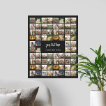 Poster Colagem de Fotos Personalizada Moderna<br><div class="desc">Colagem de Fotos Personalizada Moderna</div>