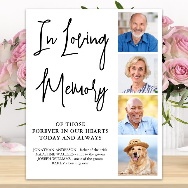 Poster Colagem de Fotos Personalizadas para Casamento Mod (Criador carregado)