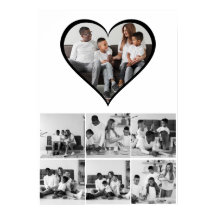 Colagem de Fotos Preta e Branca 7