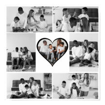 Colagem de Fotos Preta e Branca 7