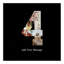 Colagem de Fotos Preta e Branco Número 4