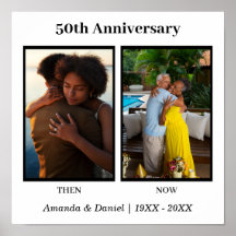 Colagem de Fotos Preto e Branco 2 Aniversário de C