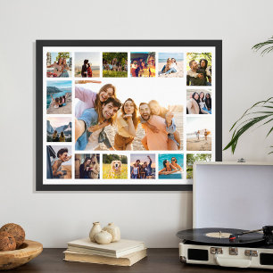 Poster Colagem de Fotos Simples Moderna 17