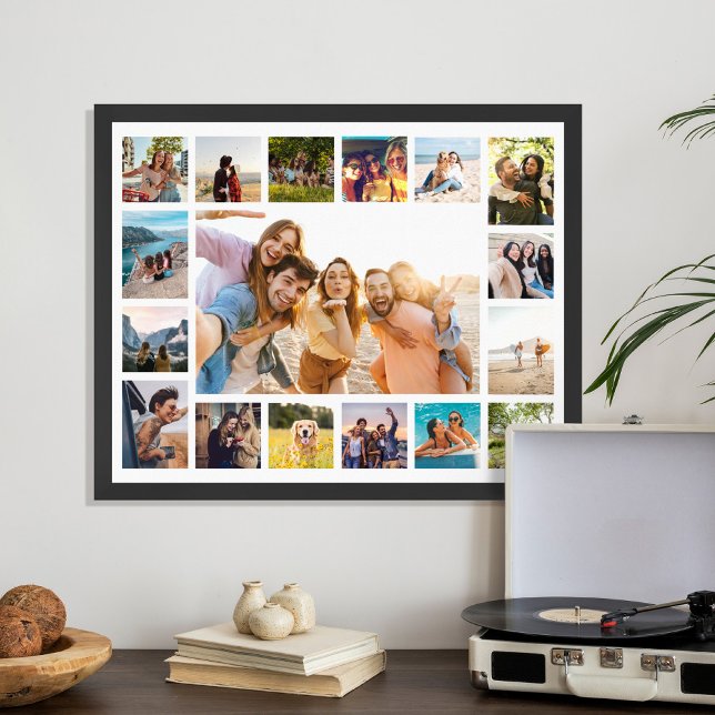 Poster Colagem de Fotos Simples Moderna 17 (Criador carregado)