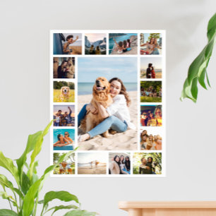 Poster Colagem de Fotos Simples Moderna 17