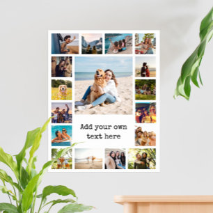 Poster Colagem de Fotos Simples Moderna 17