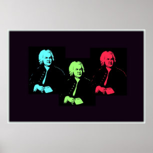 Pôster Colagem de Johann Sebastian Bach