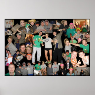 Pôster Colagem de Justin #2