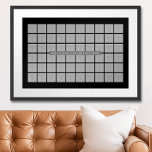 Poster Colagem de Modelo de Foto 60 - Pode Editar Cor<br><div class="desc">Na moda,  flores tendas e coloridas com cores frescas são incluídas com essa design - um aspecto moderno e simples. Perfeito para um berçário ou quarto de menina.</div>