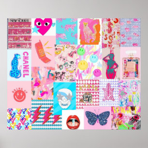 Poster colagem de pré-disquete