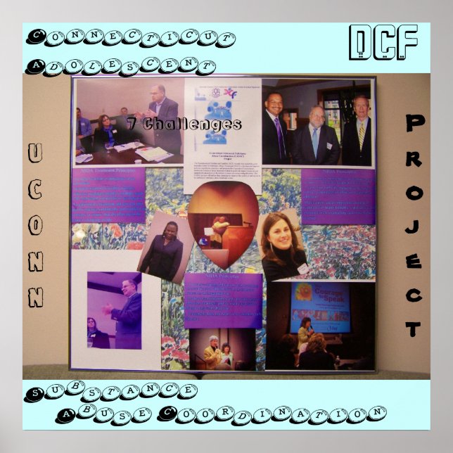 Pôster Colagem de projetos CACAC (Frente)