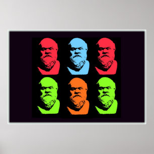 Pôster Colagem de Socrates