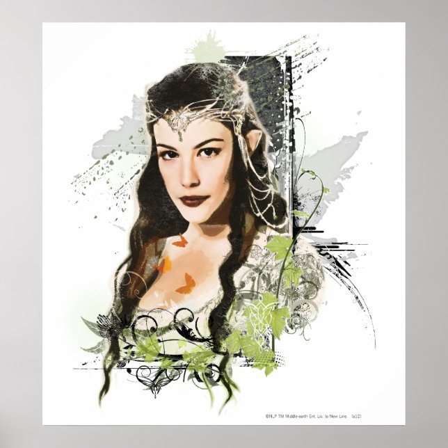 Poster Colagem de vetor ARWEN™ (Frente)