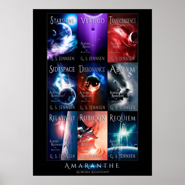 Poster Colagem do Cobrir Aurora Rhapsody (20x28) (Frente)