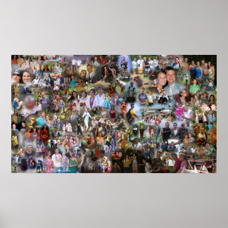 Poster Colagem do Havaí