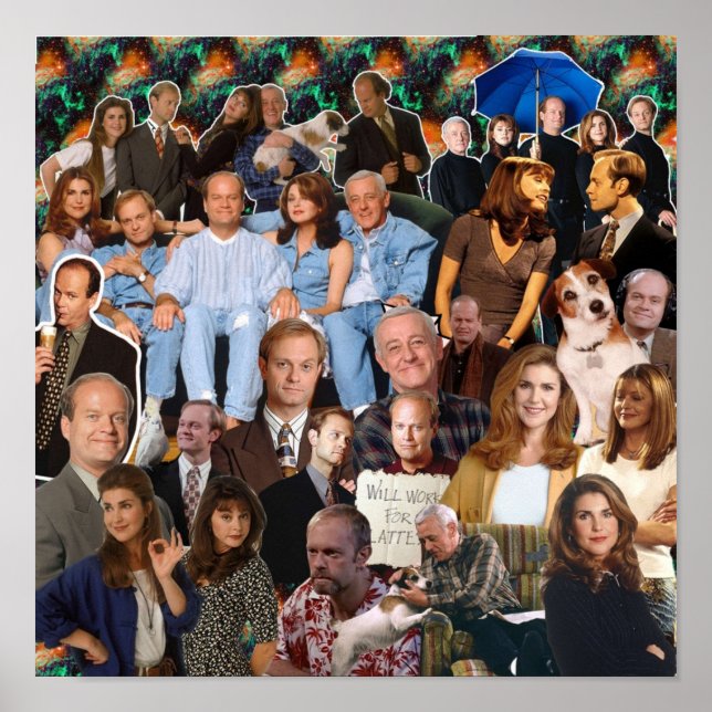 Poster colagem frasier (Frente)