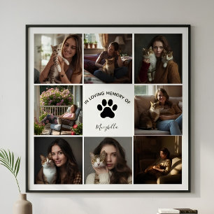 Poster Colagem Personalizada de Animais de Estimação em M