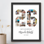 Poster Colagem Personalizada de Fotos do 26º Aniversário<br><div class="desc">Comemore o 26º aniversário com este poster de colagem de fotos número 26 personalizado. Este presente personalizável também é perfeito para o aniversário de casamento. É uma maneira excelente de mostrar memórias preciosos do seu casamento e da sua vida casada. A poster apresenta uma coleção de fotos capturando aqueles momentos...</div>