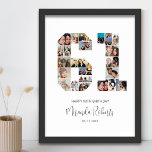 Poster Colagem Personalizada de Fotos do Número 61 de Ani<br><div class="desc">Comemore o aniversário de 61ruas com este poster de colagem de fotos número 61 personalizado. Este presente personalizável também é perfeito para o aniversário de casamento. É uma maneira excelente de mostrar memórias preciosos do seu casamento e da sua vida casada. A poster apresenta uma coleção de fotos capturando aqueles...</div>