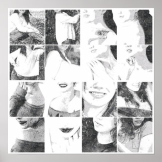 Poster Colagem sem rosto