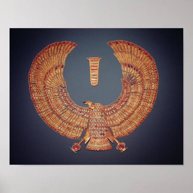 Pôster Colar sob a forma de deusa abutre (Frente)