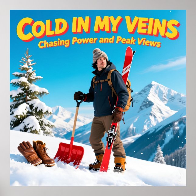 Poster Cold in My Veins (Frente)